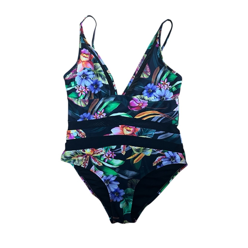Tropical One Piece Swimwear